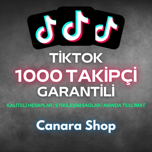  ⭐TİKTOK 1000 GERÇEK TAKİPÇİ - Garantili - En İyisi - Düşüş Yok